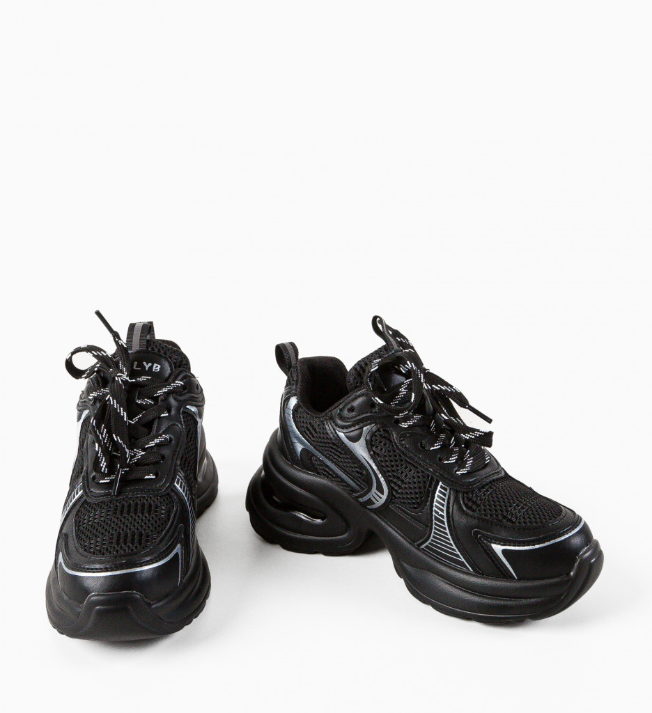 Sneakers Dama Sallyb Negri - Confort și Stil - imagine 6