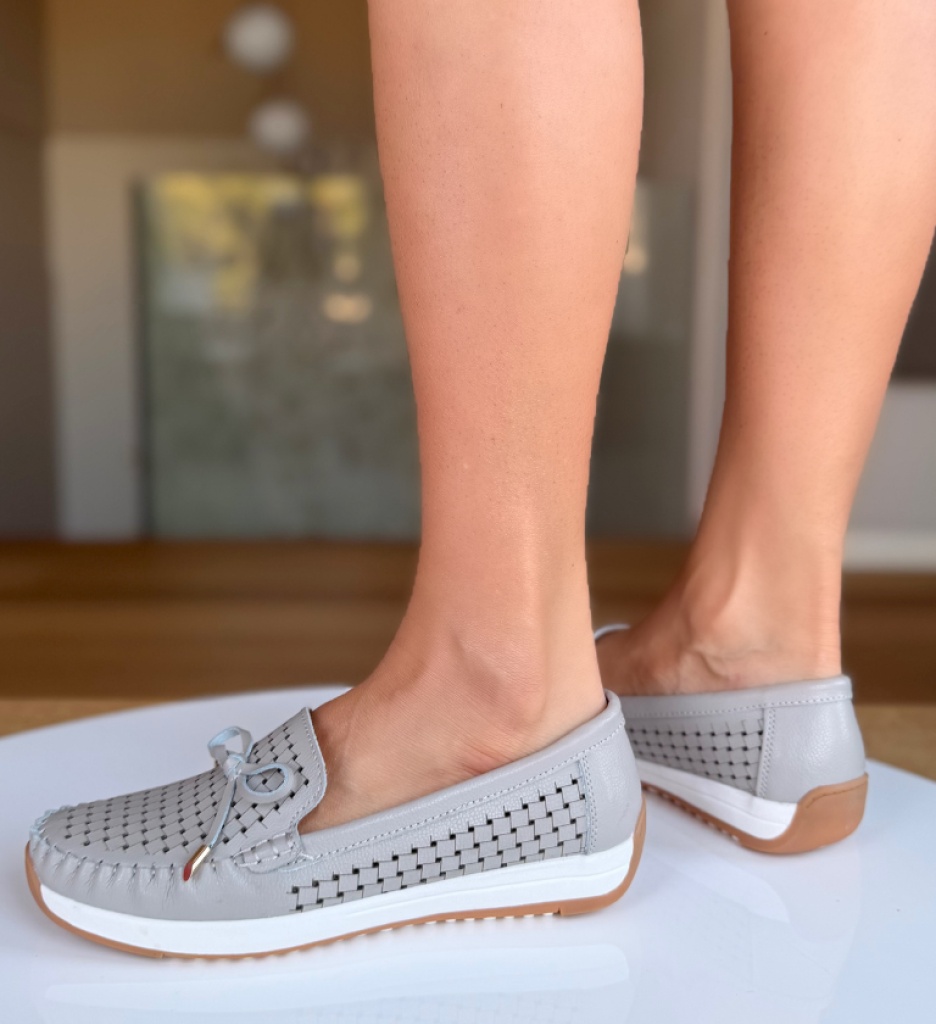 Espadrile Dama Eregion Gri | Confort Casual - imagine 2