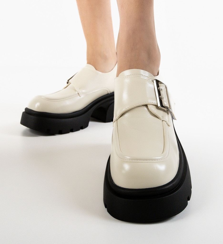 Pantofi Casual Mresa Bej - Confort și Eleganță - imagine 3