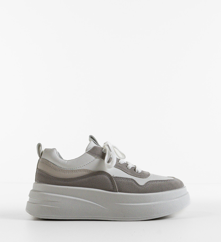 Sneakers Oradela Gri 2 - Confort și Stil - imagine 4