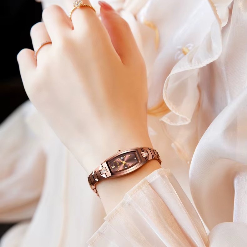 Ceas Dama Olevs CS1955 Rose Gold Elegant - imagine 2