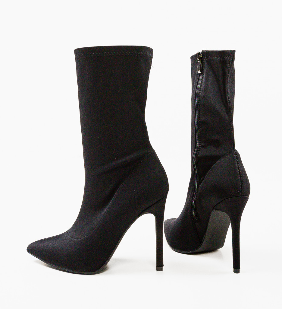 Botine Broome Negre - Eleganță și Confort - imagine 8