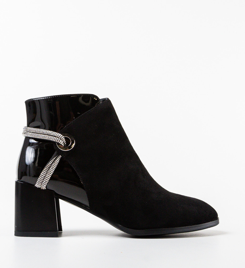 Botine Dama Miley Negre - Eleganță și Confort - imagine 4