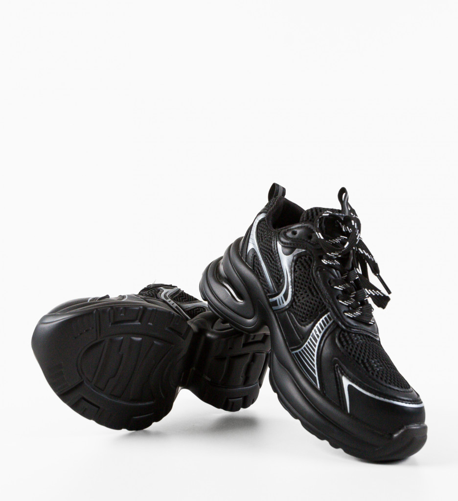 Sneakers Dama Sallyb Negri - Confort și Stil - imagine 7