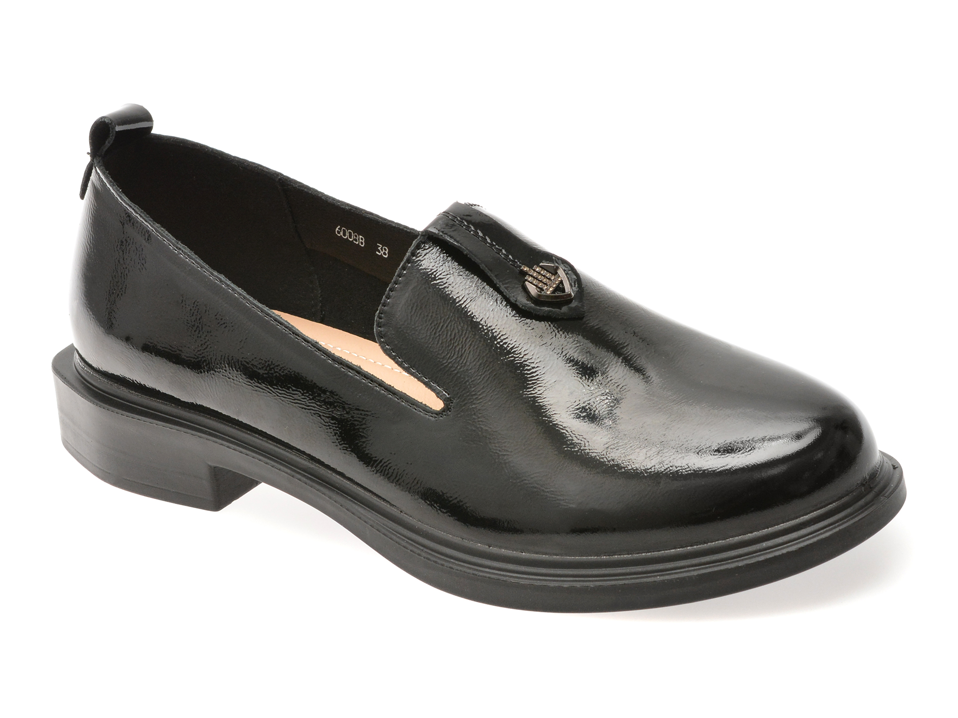 Pantofi Flavia Passini negri - Eleganță piele lacuită