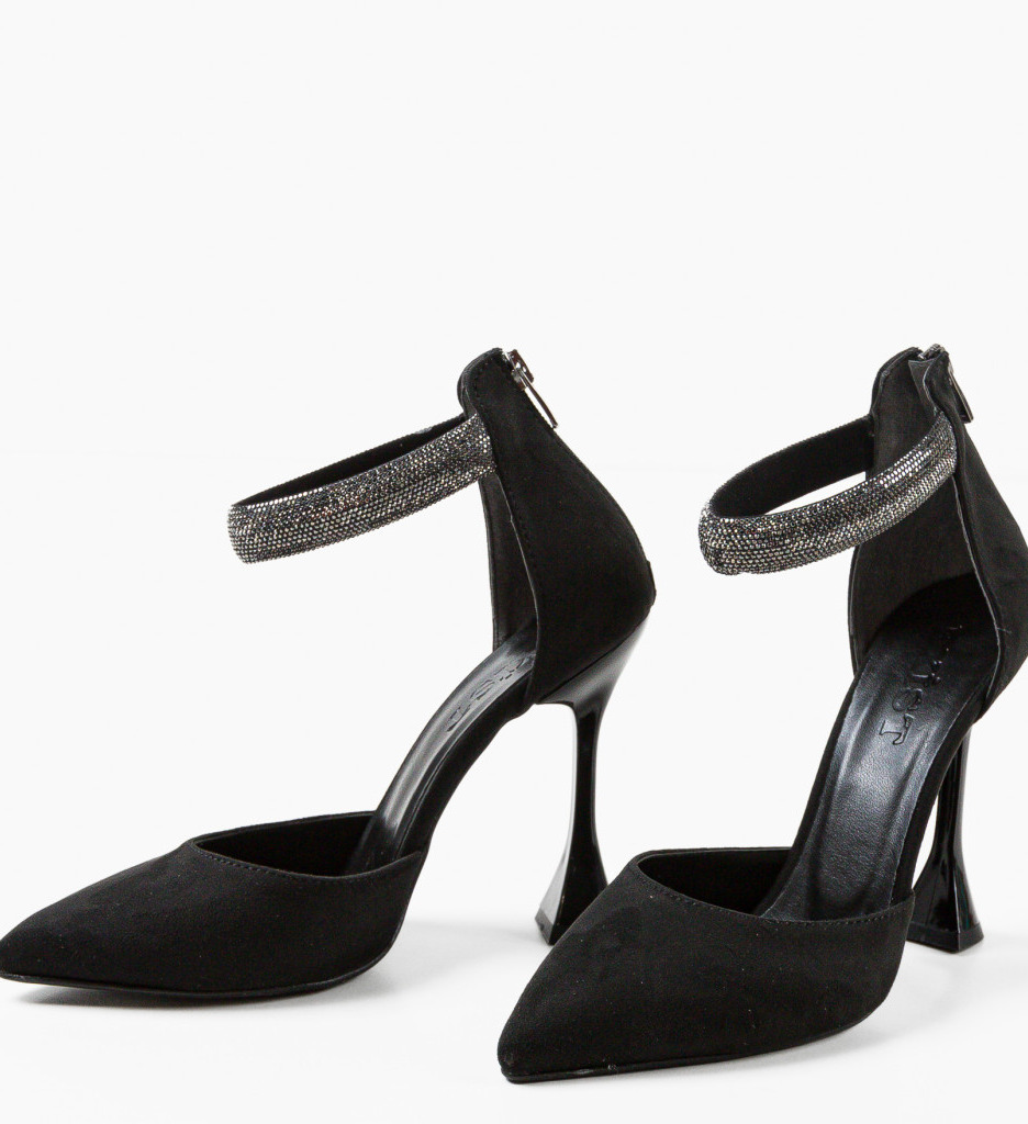 Pantofi cu Toc Mytys Negri - Eleganță și Stil - imagine 6