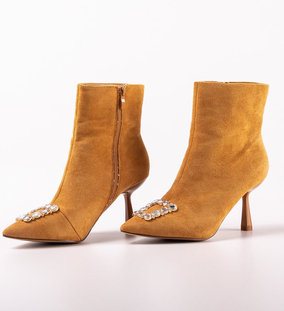 Botine Dama Camel - Eleganță și Confort - imagine 8
