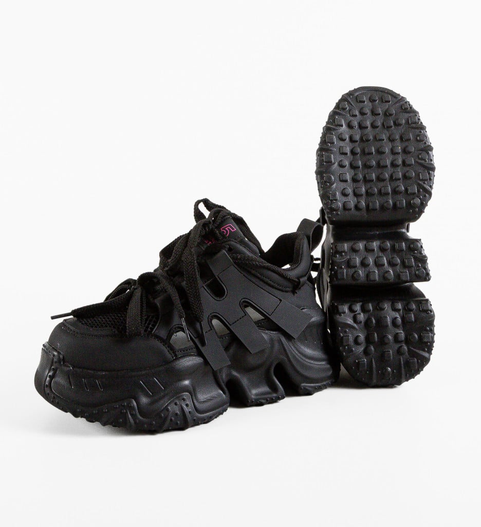 Sneakers Losko Dama Negri | Confort Casual - imagine 12