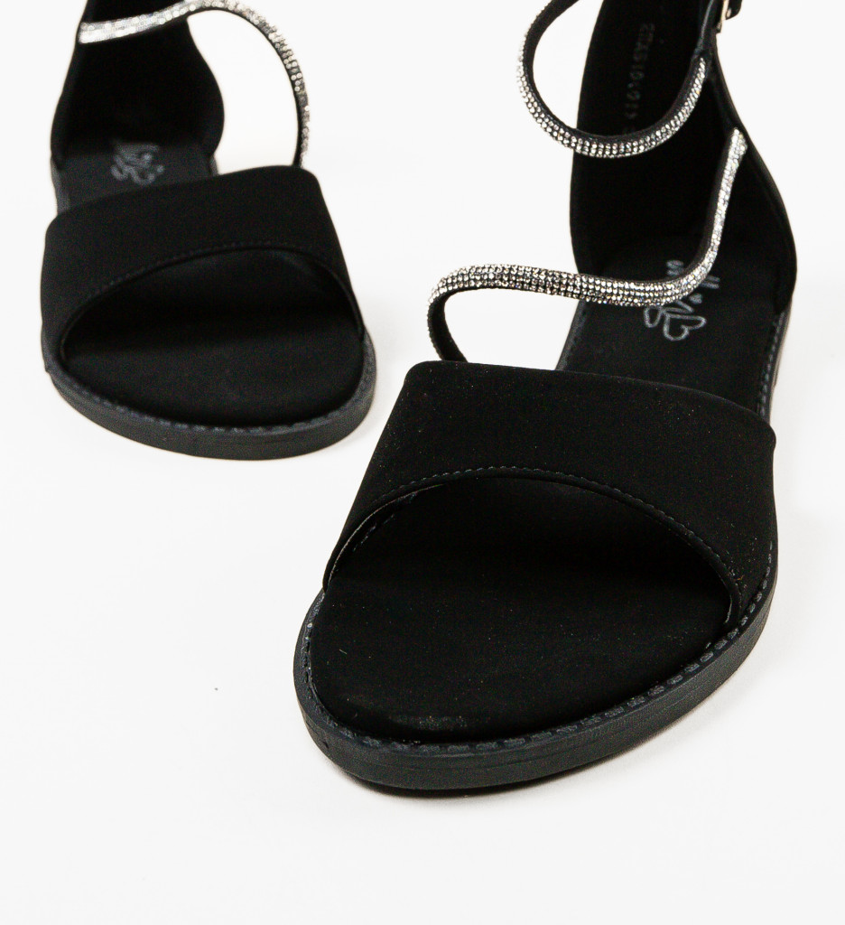 Sandale Stan Negre | Eleganță și Confort - imagine 6