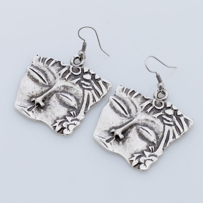 Cercei Hipoalergenici Shopika cu Design Fantezist