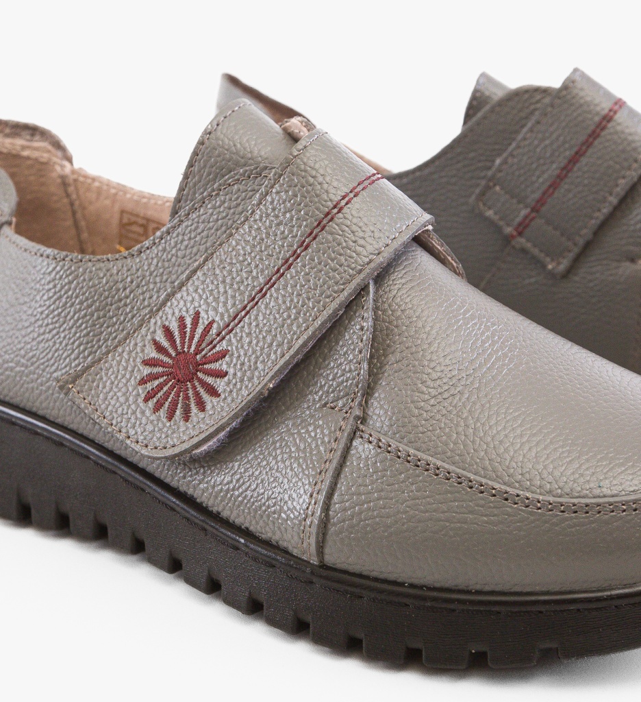 Pantofi Casual Marye Gri - Confort și Stil Zilnic - imagine 2