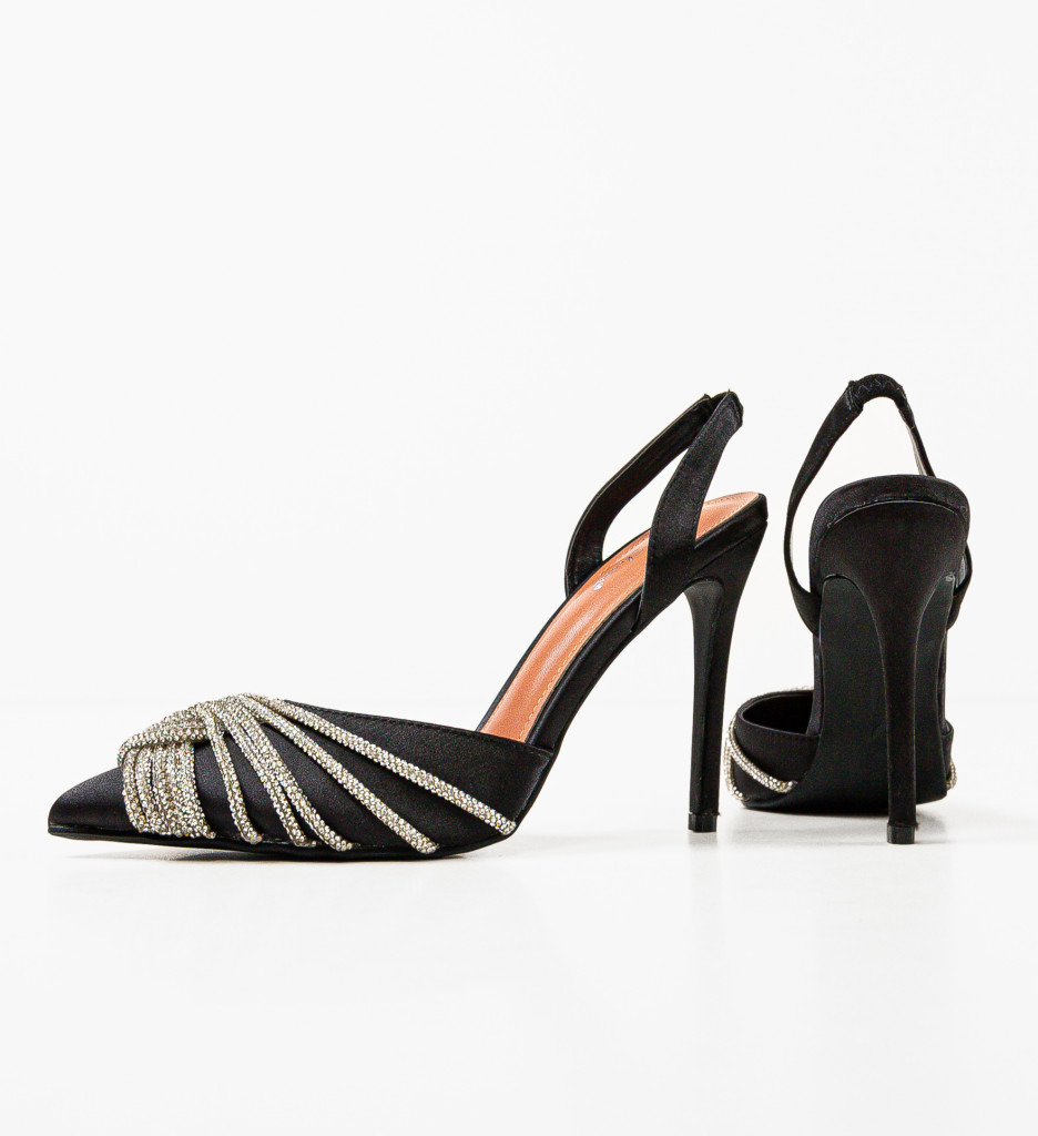 Pantofi Dama Sophea Negri Eleganți - imagine 7