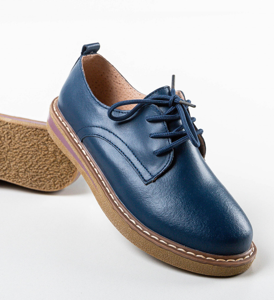 Pantofi Casual Doria Bleumarin - Confort și Stil - imagine 7