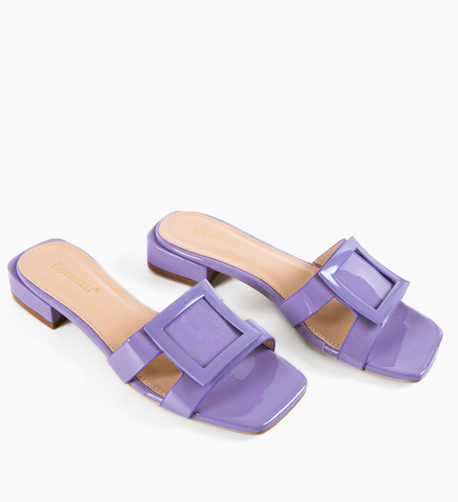 Papuci Dama Nitya Mov - Eleganță și Confort - imagine 5