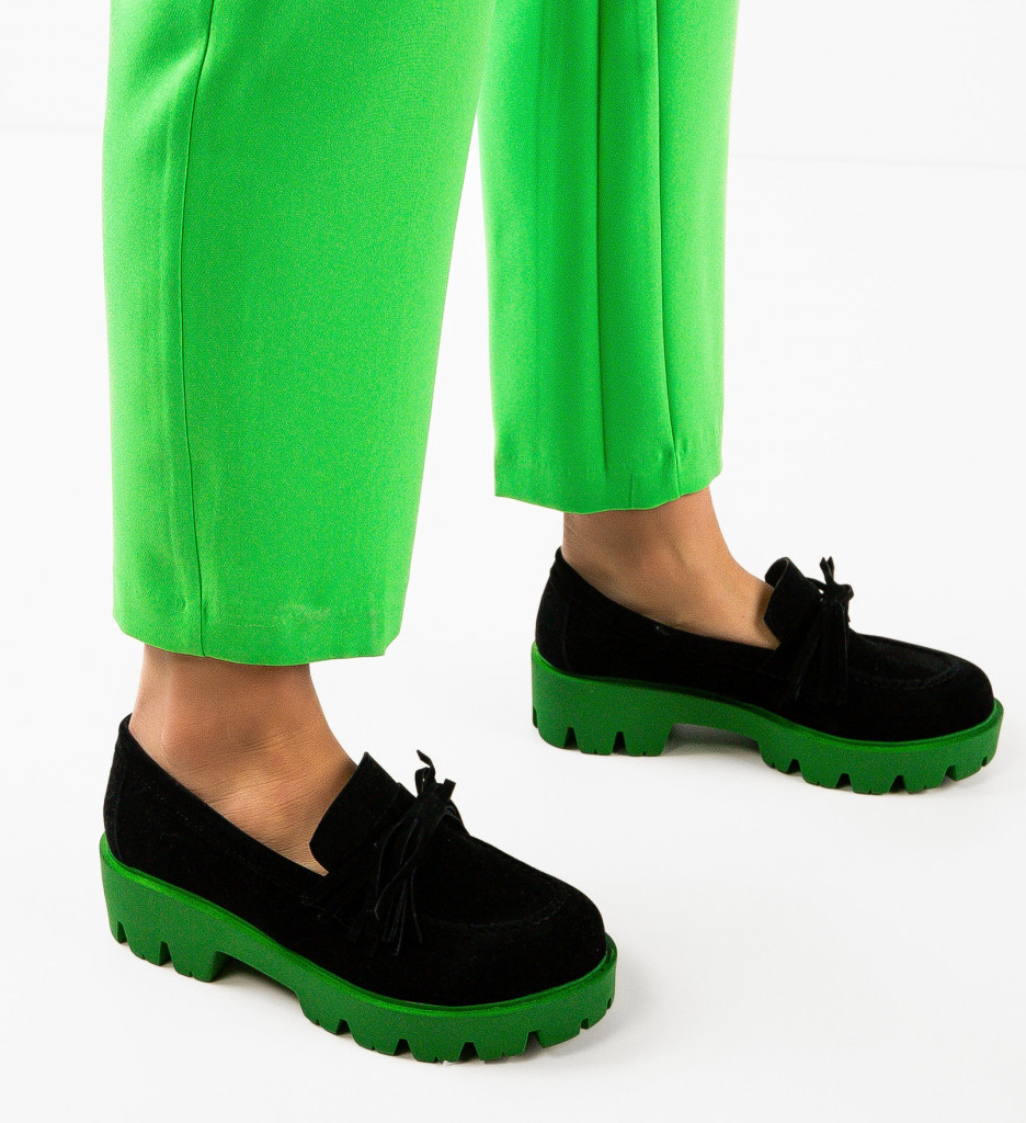 Pantofi Casual Sigvald Negri - Confort Zi de Zi - imagine 4