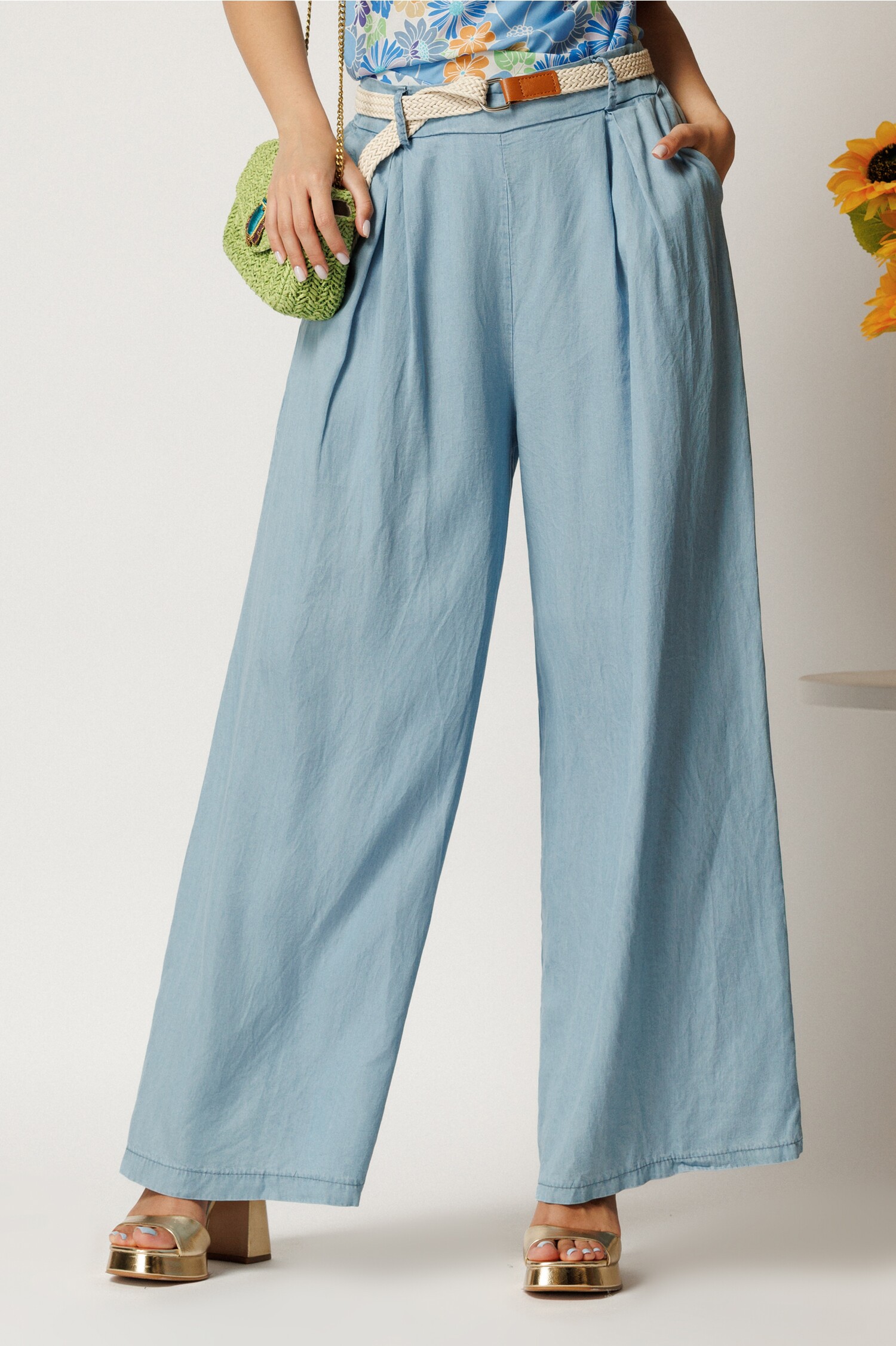 Pantaloni Lyocell Confort & Eleganță