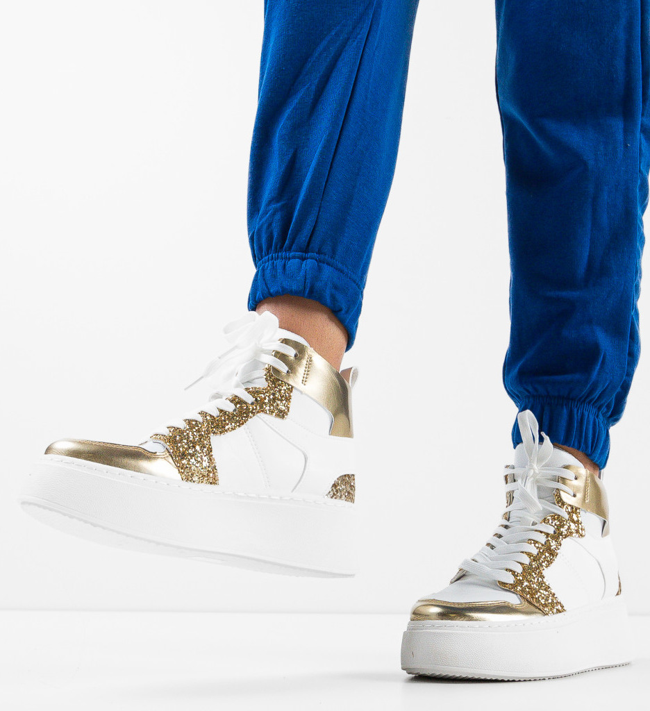 Sneakers Dama Aurii Smithy | Eleganță Urbană - imagine 6