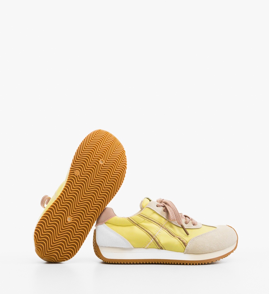 Sneakers Dama Ruben Galbeni - Confort și Stil - imagine 4