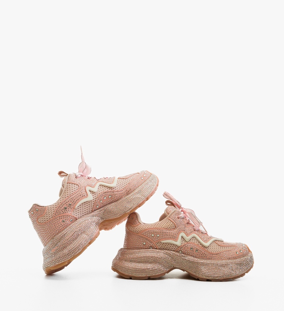 Sneakers Talon Roz Dama - Confort și Stil - imagine 4