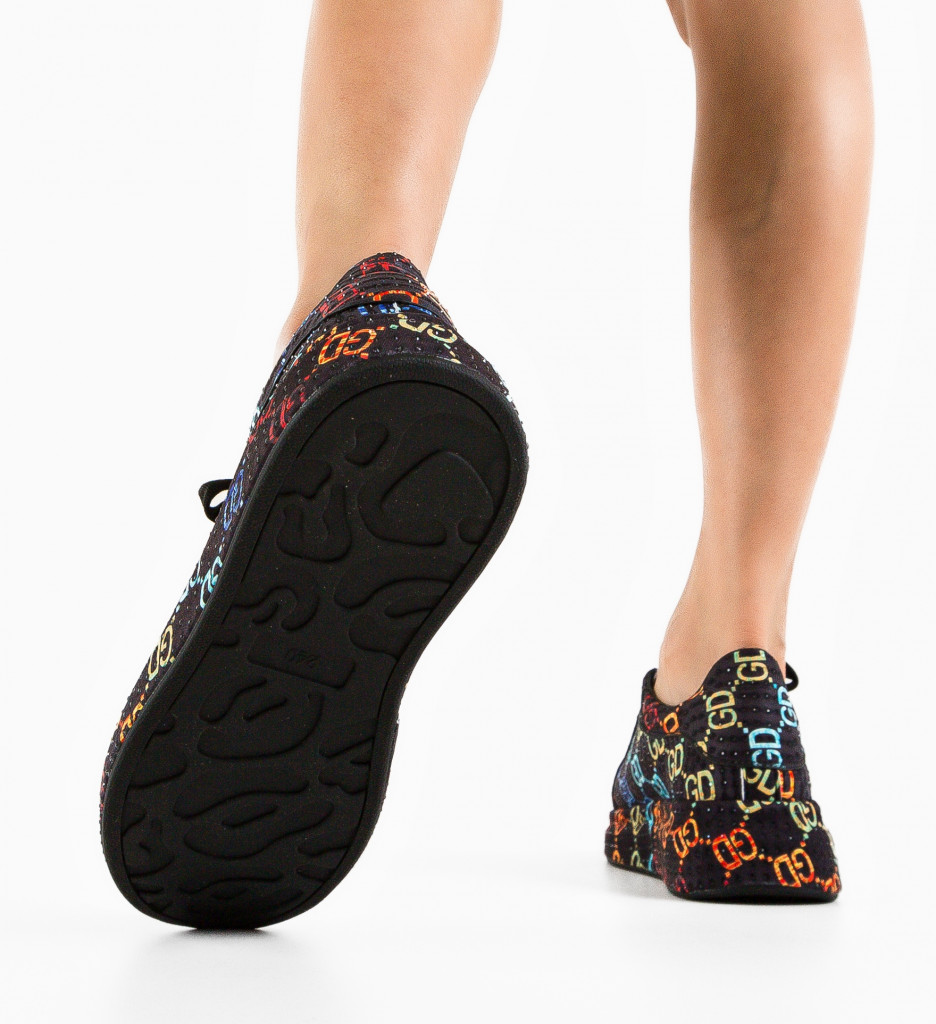 Sneakers Dama Zima Negri - Confort și Stil