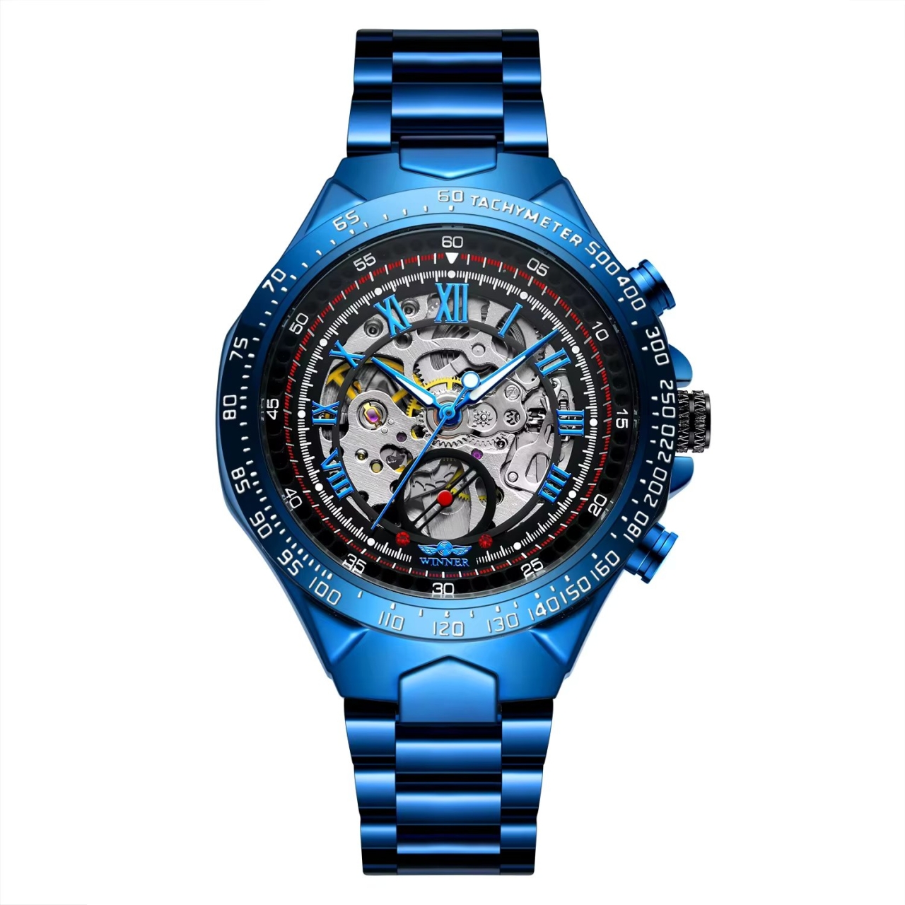 Ceas Barbatesc Winner Automatic CS1756 Otel Inoxidabil