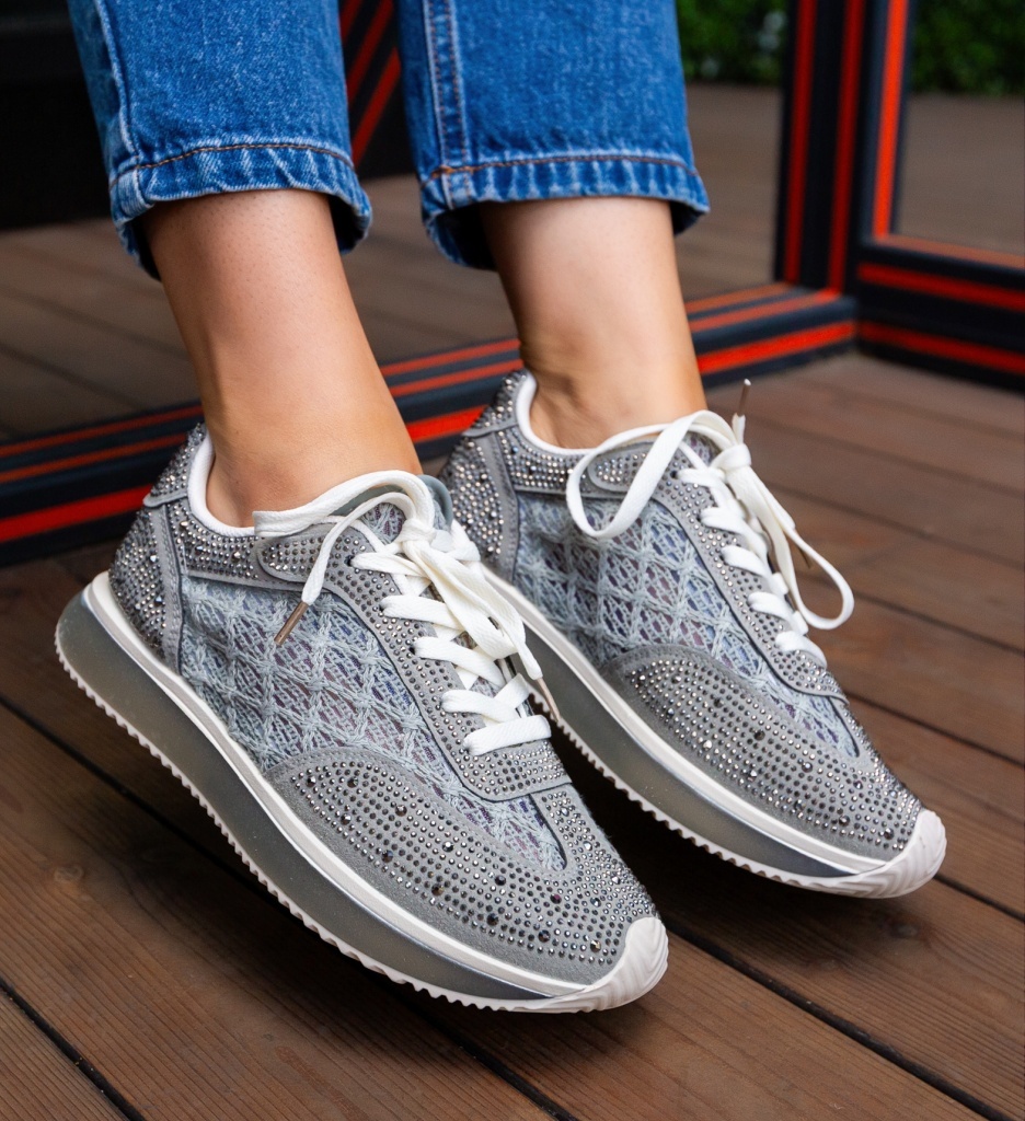 Sneakers Dama Ynny Verzi - Confort Sport - imagine 6