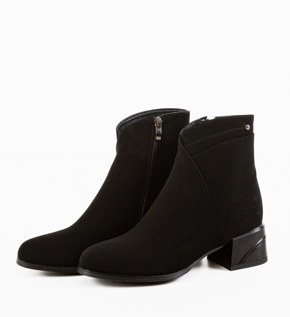 Botine Kusat Negre - Eleganță și Stil - imagine 5