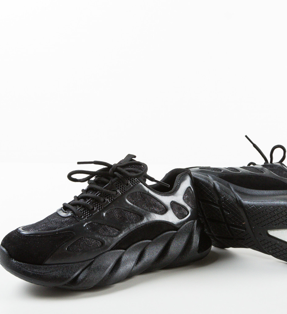 Sneakers Dama Idris Negri - Confort și Stil - imagine 7