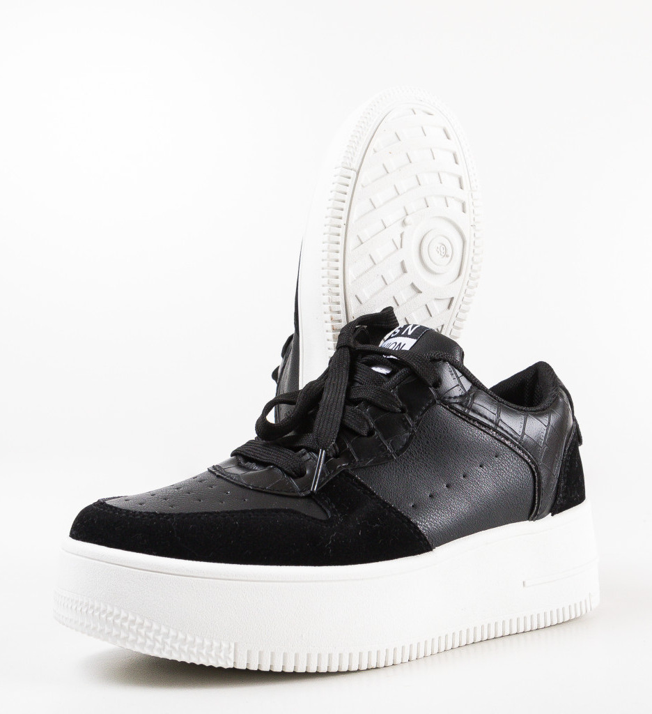 Pantofi Sport Burks Negri - Confort și Stil - imagine 8