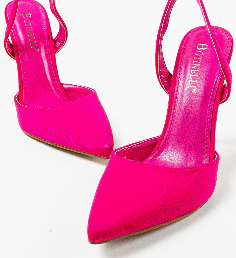 Pantofi Toc Ruruma Fuchsia | Eleganță Remarcabilă - imagine 5