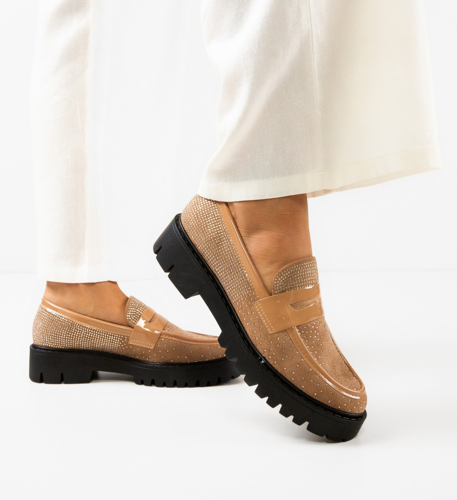 Pantofi Casual Bej Kareem - Confort și Stil