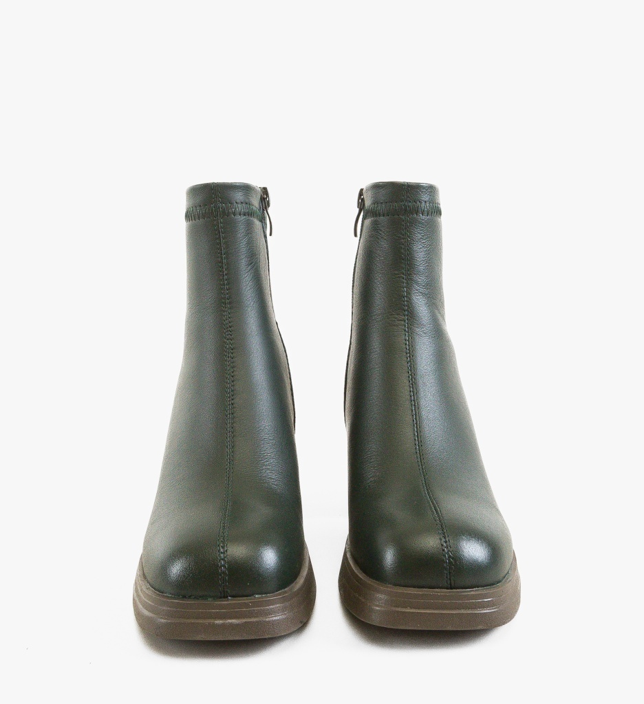 Botine Dama Tafta Verde - Eleganță și Stil - imagine 5