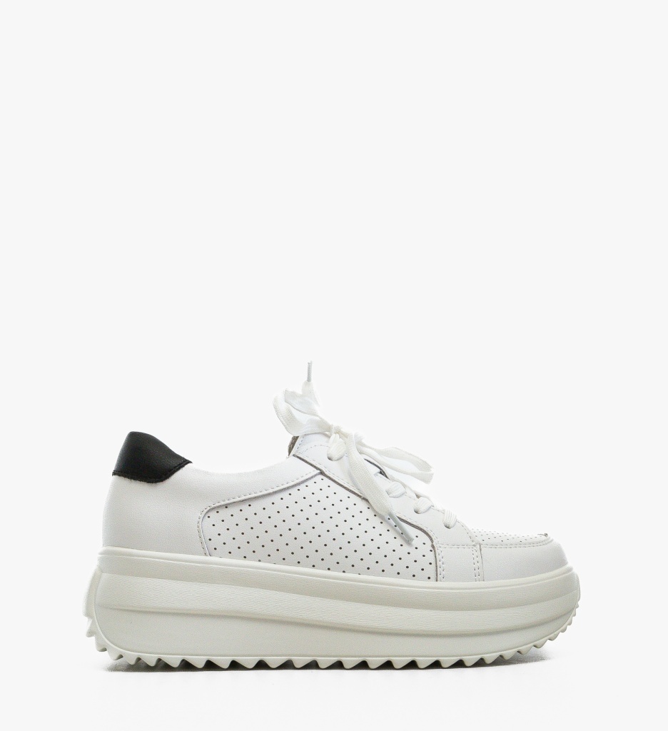 Pantofi Casual Cazmi Albi – Confort & Stil - imagine 6
