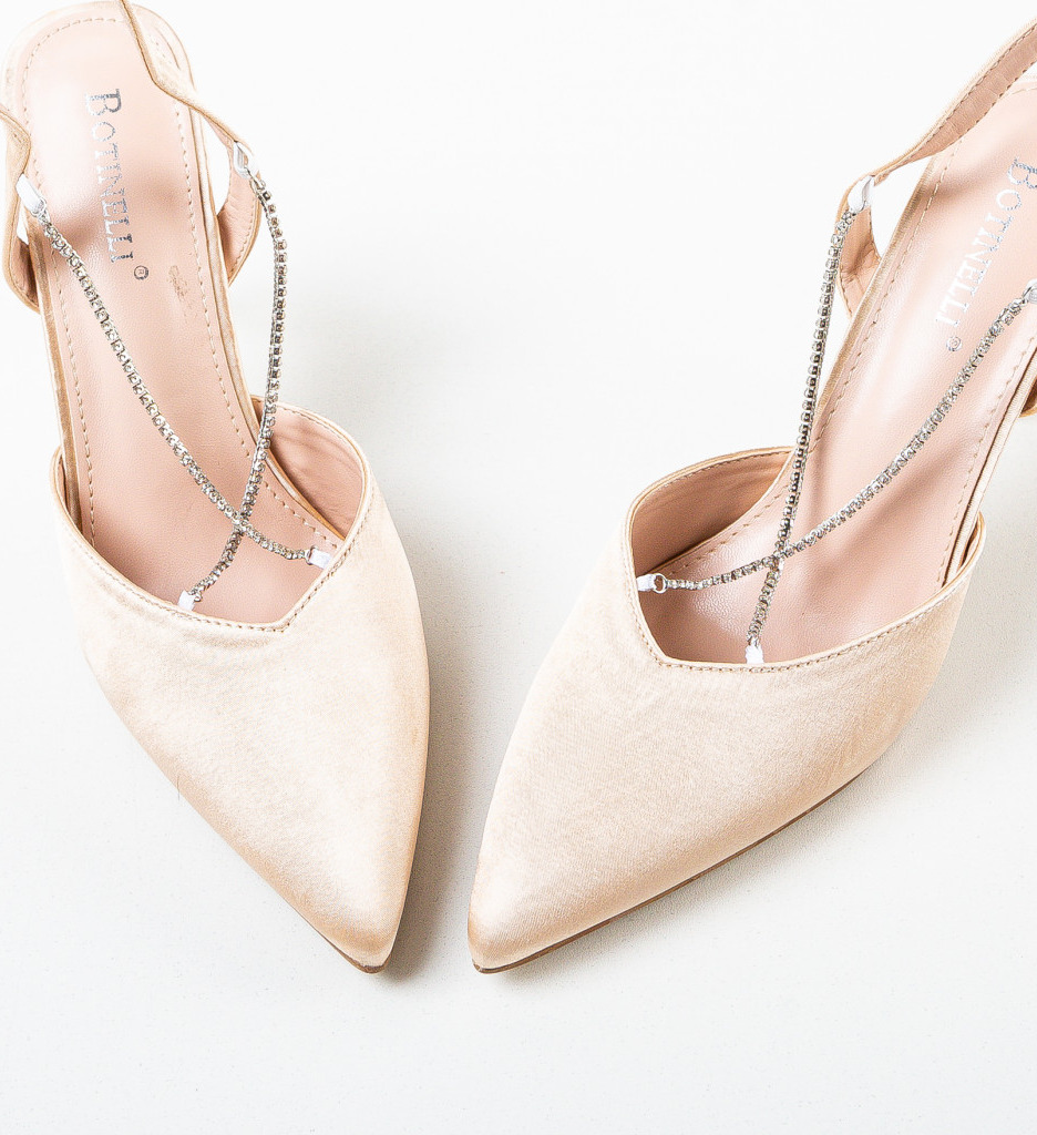 Pantofi Dama Nielsen Nude | Eleganță și Stil - imagine 8