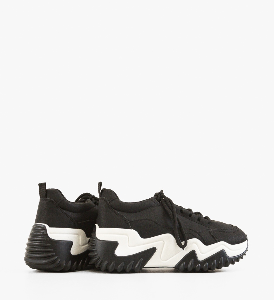 Sneakers Dama Montaez Negri | Confort Urban