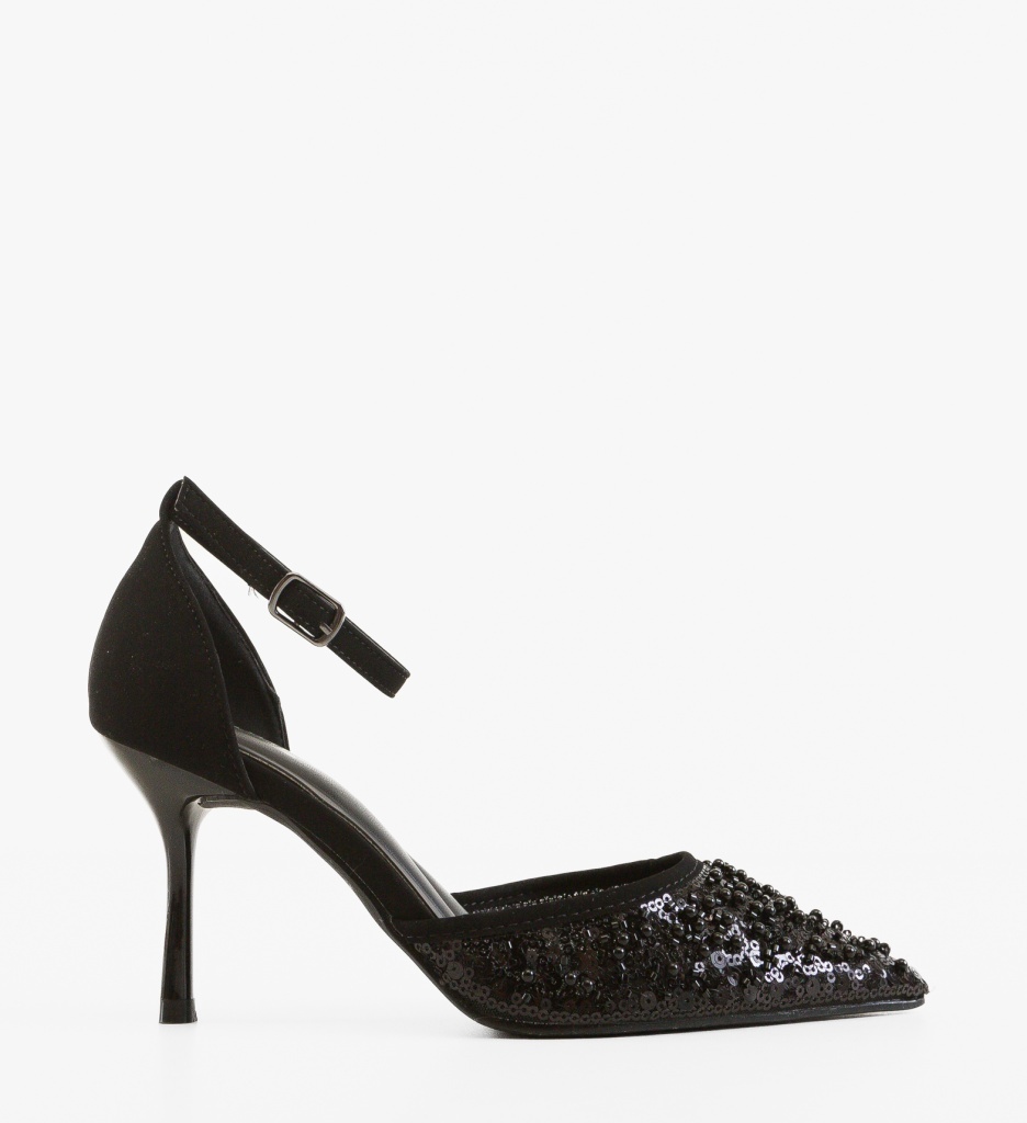 Pantofi Dama Egaro Negri Eleganți și Confortabili - imagine 6