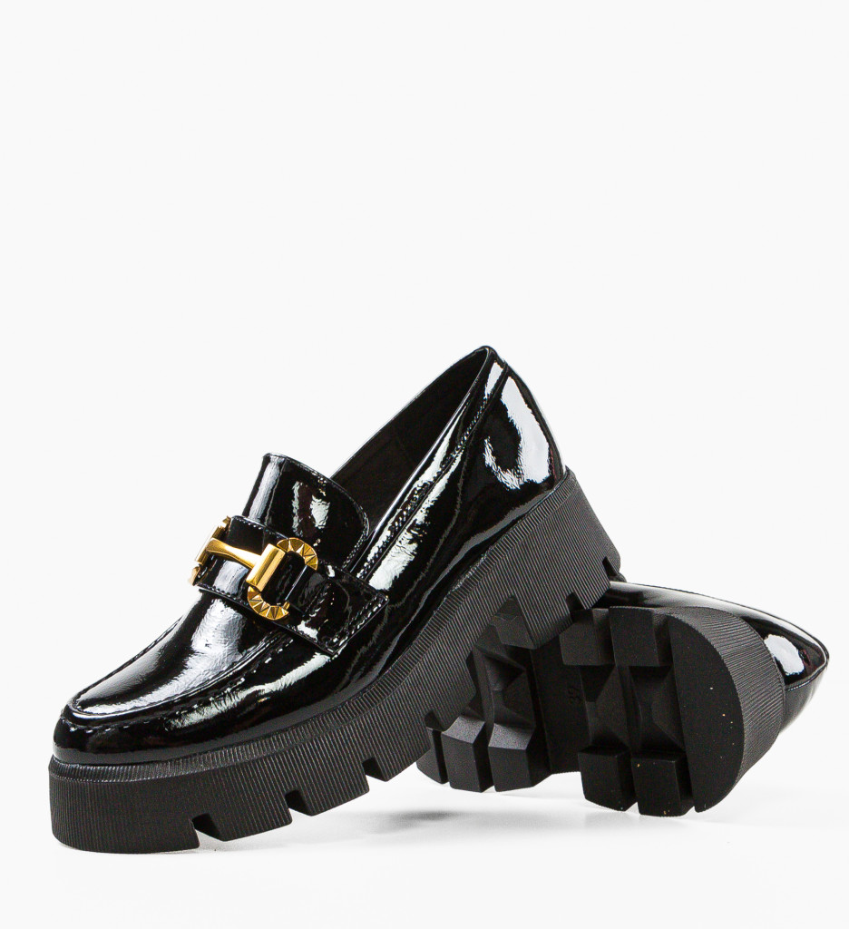 Pantofi Casual Spencer Negri | Confort & Stil - imagine 15