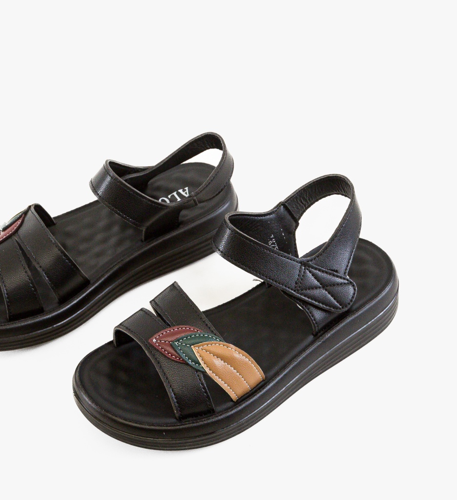 Sandale Arvel Negre - Eleganță și Confort - imagine 4