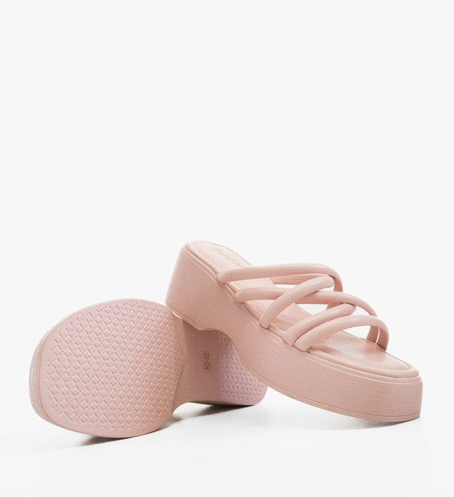 Platforme Dunn Roz Elegante și Confortabile - imagine 2