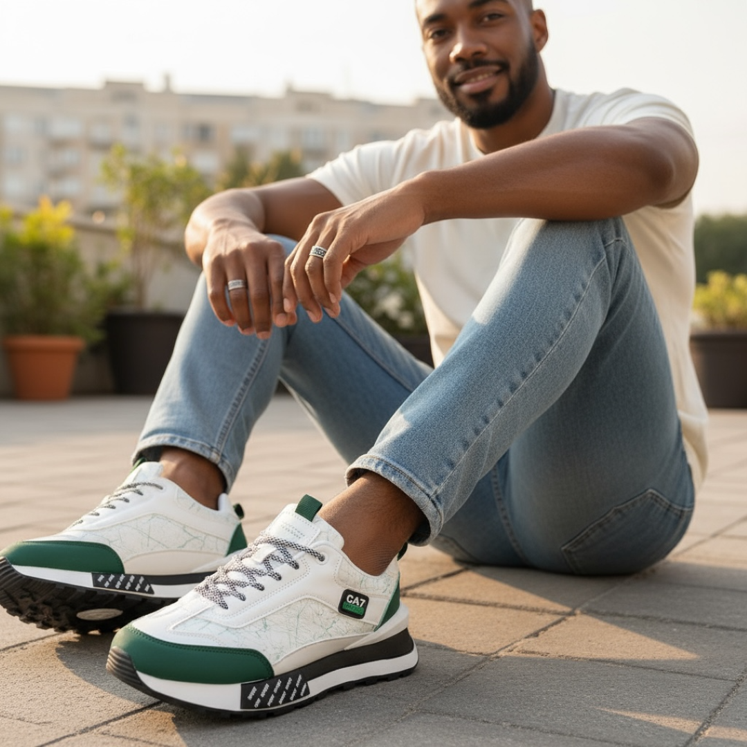 Adidași Barbăți Casual Albi | Model A103