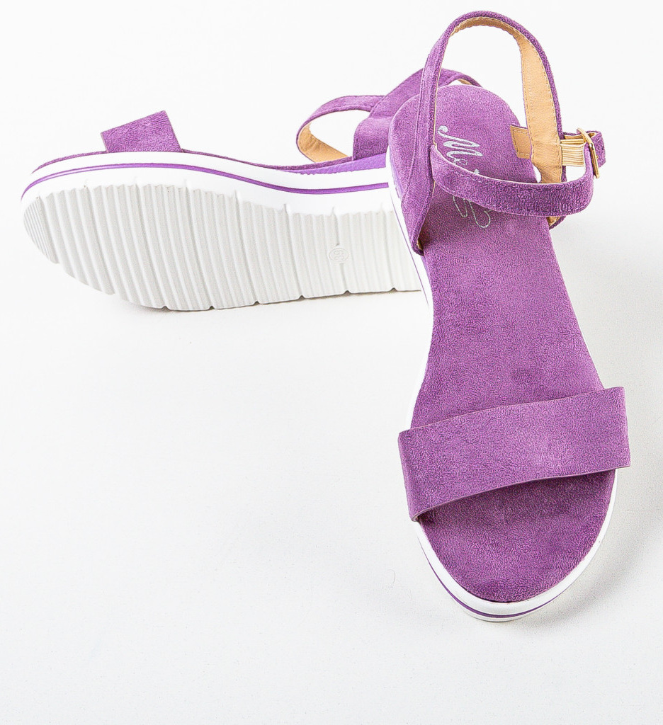 Platforme Dama Mov - Confort și Stil Inegalabil - imagine 7