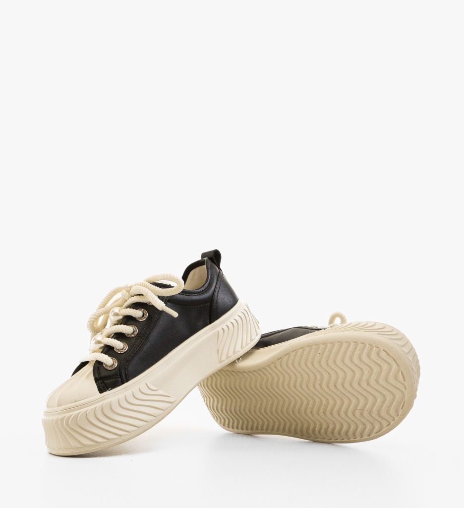 Sneakers Dama Sopstar Negri - Confort și Stil - imagine 6