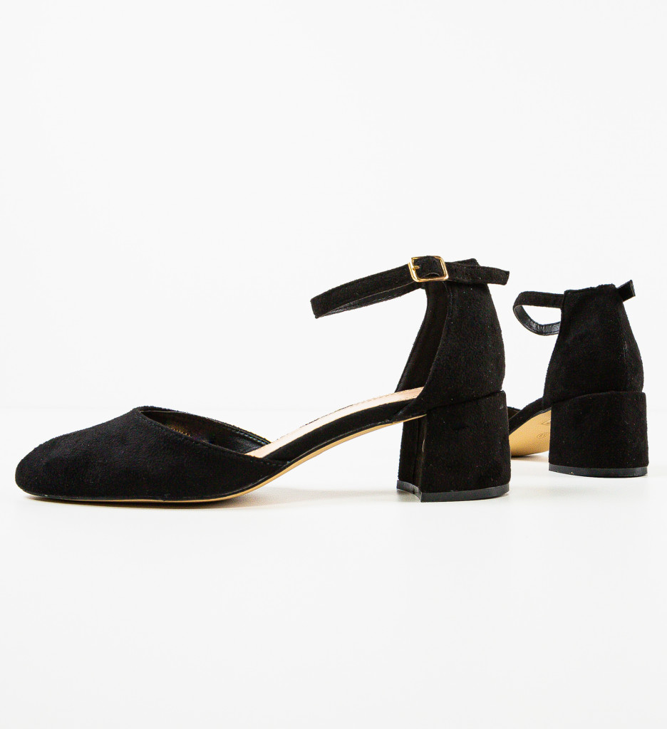 Pantofi Kytalym Negri | Eleganță cu Toc - imagine 6