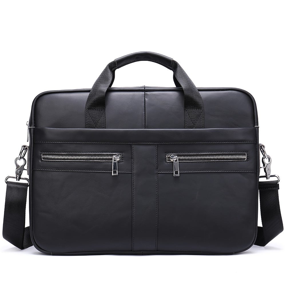 Servieta Piele Naturală Felix GT1318 Negru OEM - imagine 1