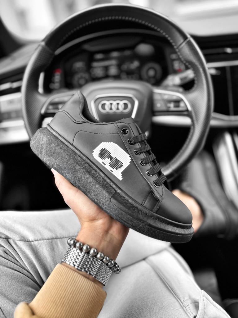 Adidași Bărbați Negri 6615 - Confort și Stil