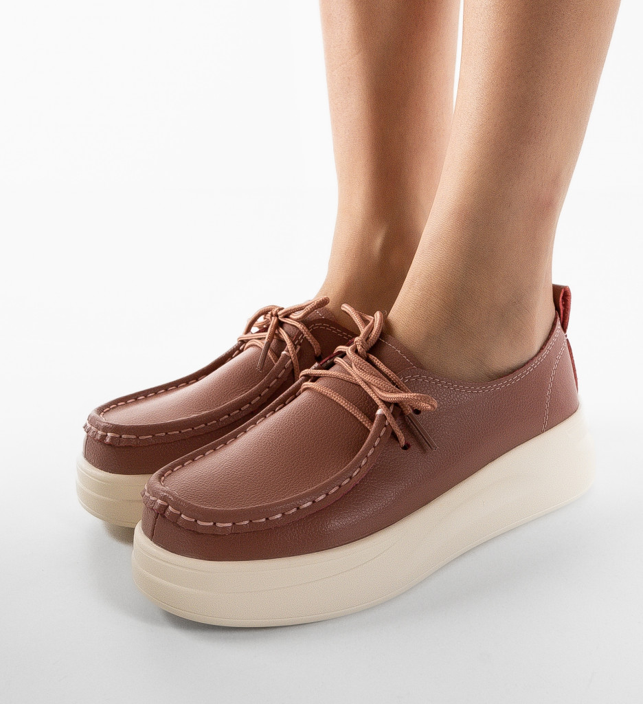 Pantofi Casual Jange Roz - Confort și Stil - imagine 3