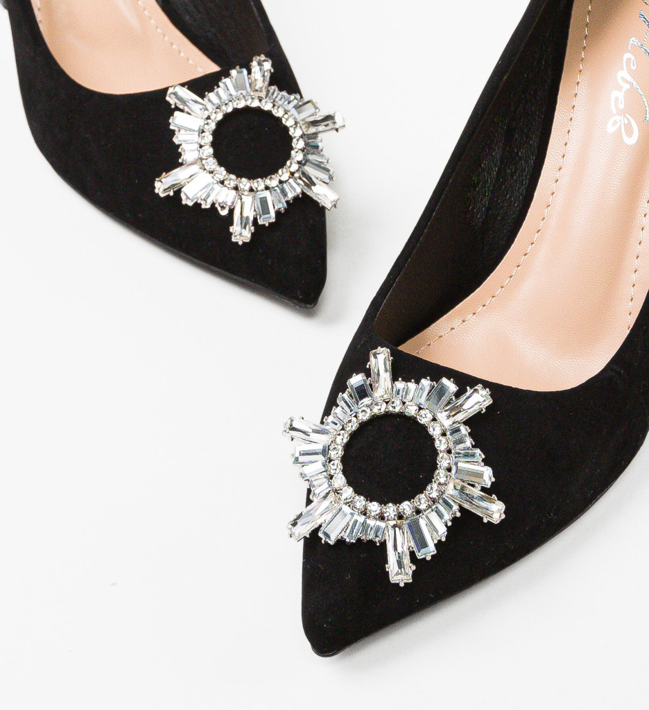 Pantofi Hebebe Negri | Eleganță și Stil - imagine 6