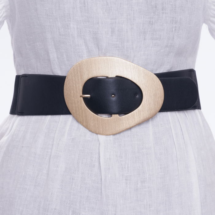 Curea Neagră Elastică Shopika | Design Modern - imagine 1