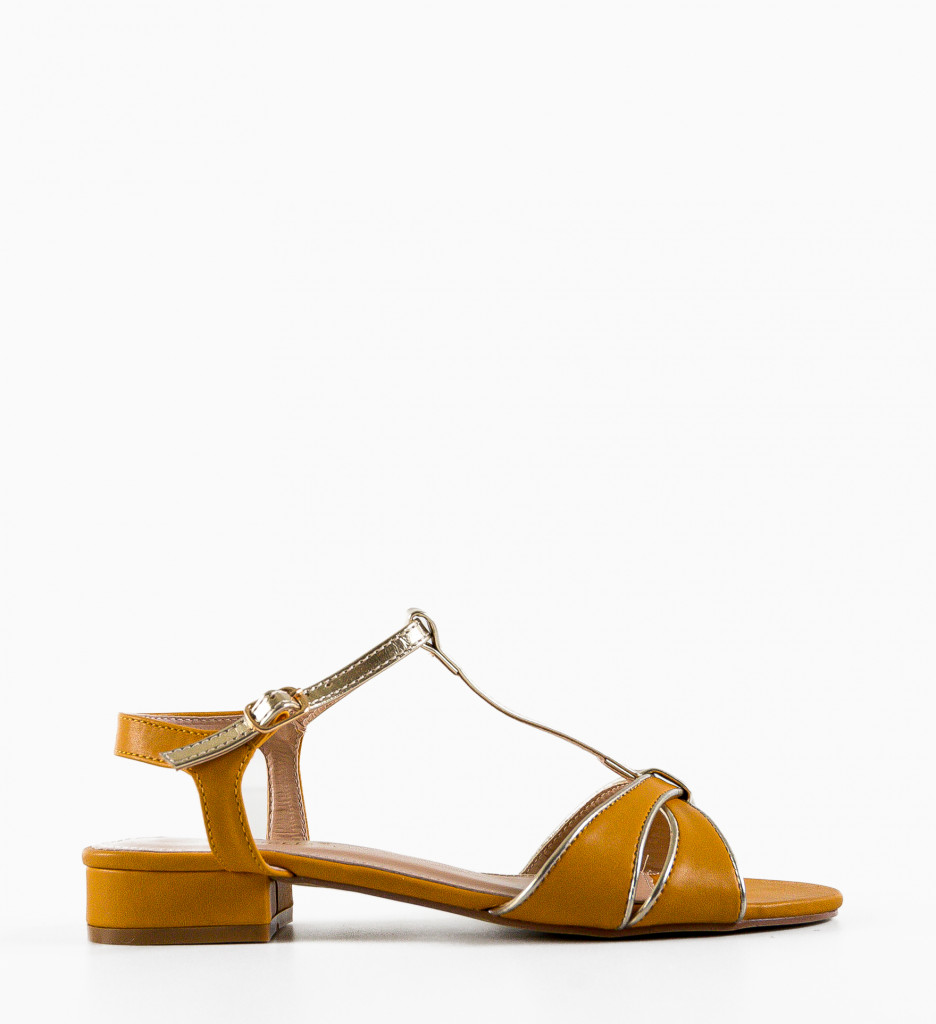 Sandale Sport Galbene Dama | Stil si Confort - imagine 5