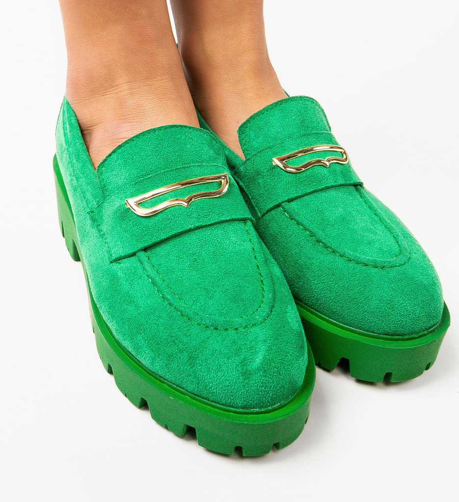 Pantofi Casual Verzi Beikrols - Stil și Confort - imagine 3